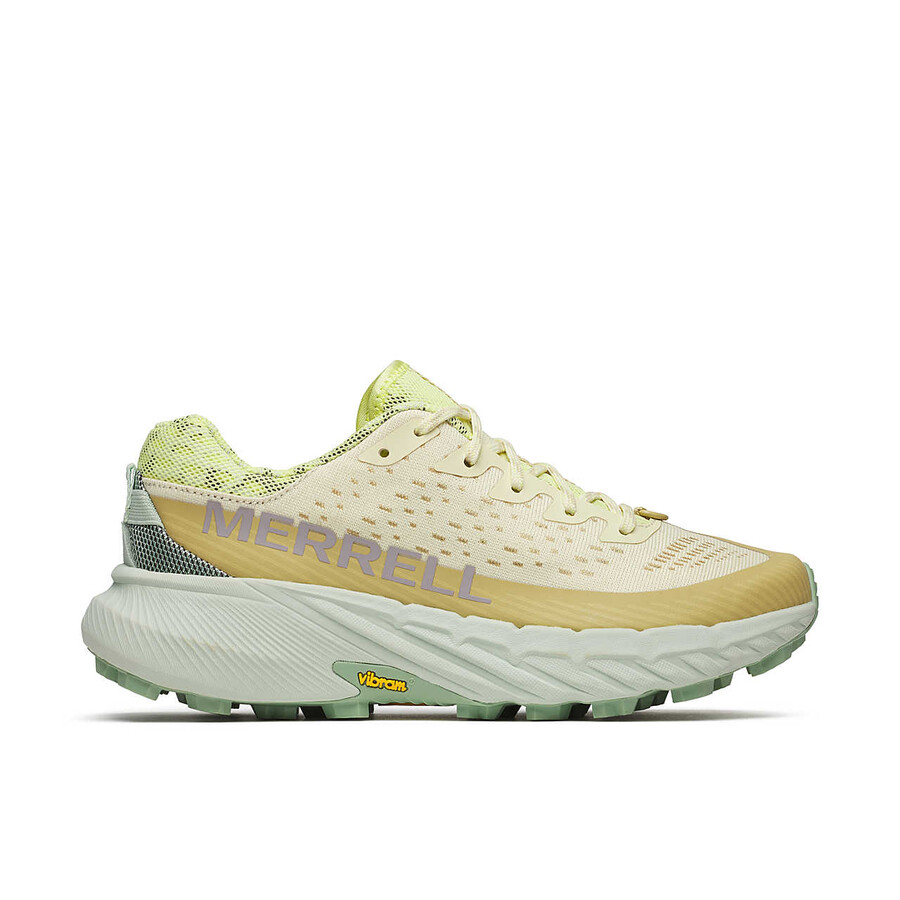 agility peak 5 trailrunningschoenen voor dames in de kleuren beachcitrine.