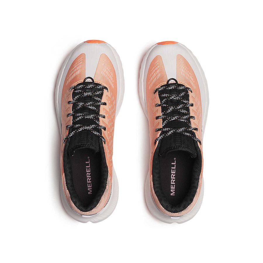agility peak 5 trailrunningschoenen voor dames in de kleur zalm
