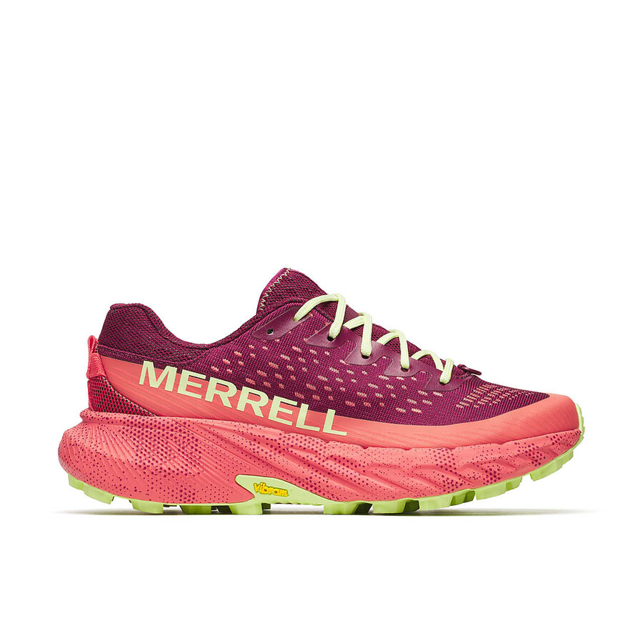 agility peak 5 trail hardloopschoenen voor dames mtl crimsonblossom