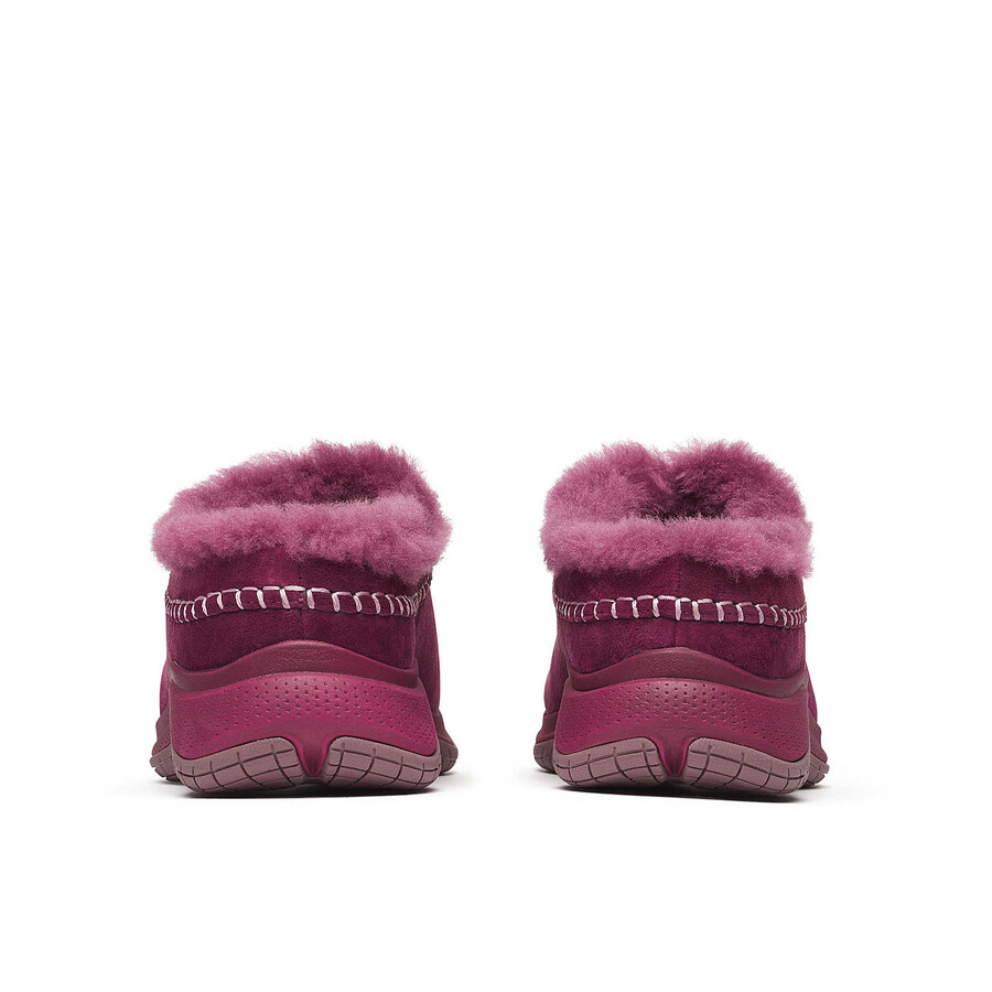 dames encore ice 5 winter casual instappers in donker kersenrood