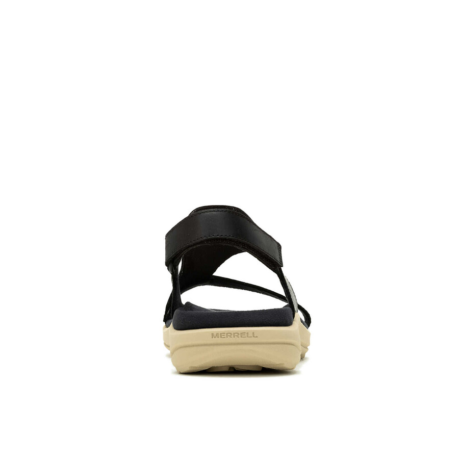 dames - district 4 luxe backstrap - sandalen zwart