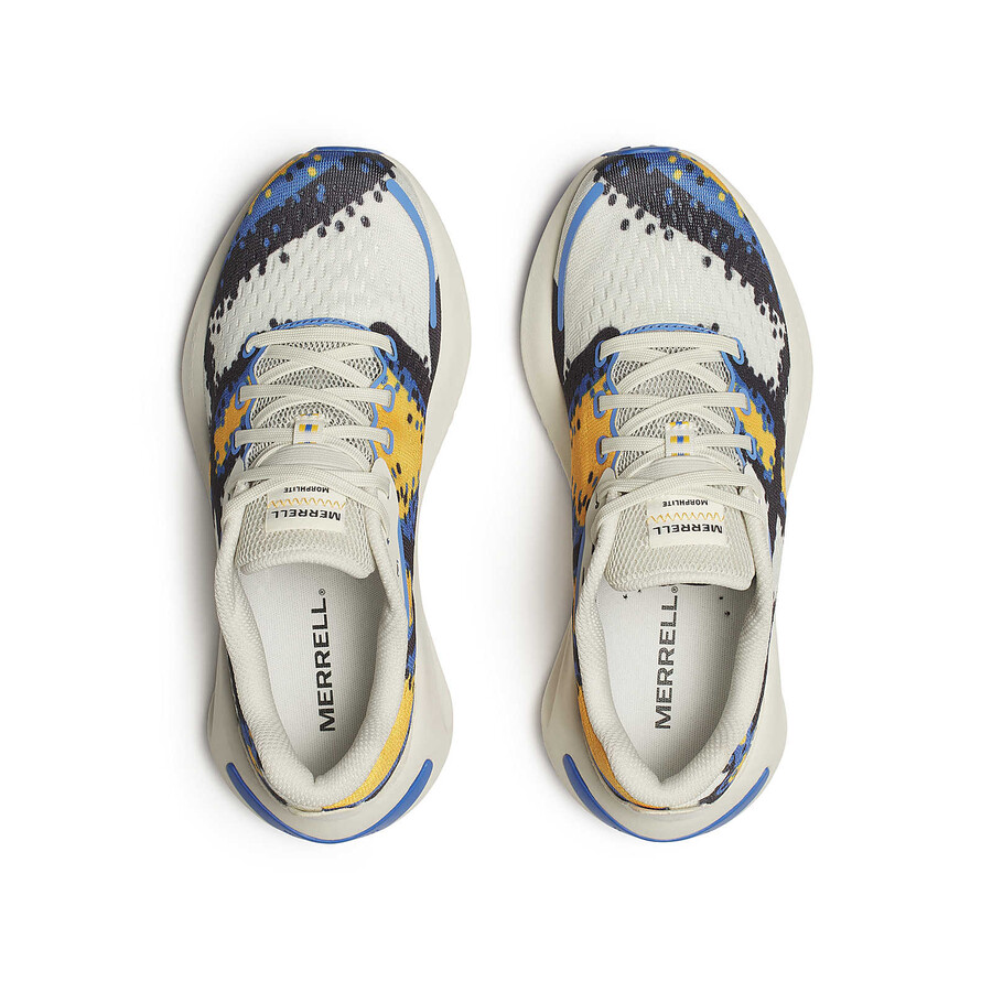 morphlite trail hardloopschoenen voor dames in ecru