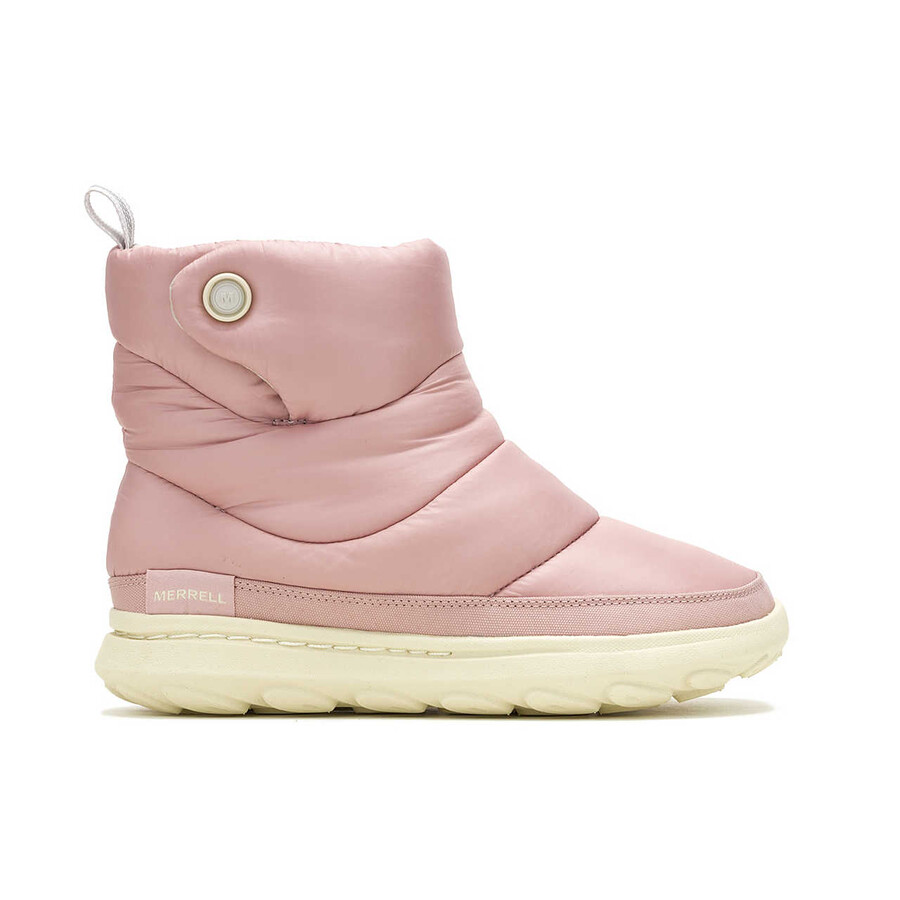 dames - hut moc 2 gewatteerd - instappers adobe rose