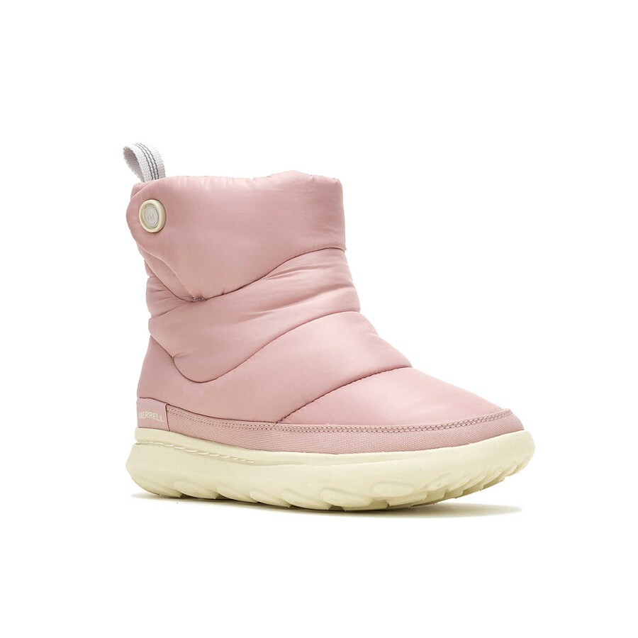 dames - hut moc 2 gewatteerd - instappers adobe rose