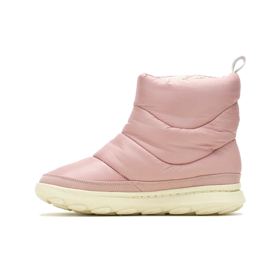 dames - hut moc 2 gewatteerd - instappers adobe rose