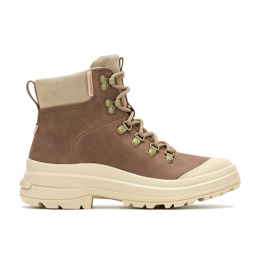 dames - harper lace zip waterdichte laarzen - khaki