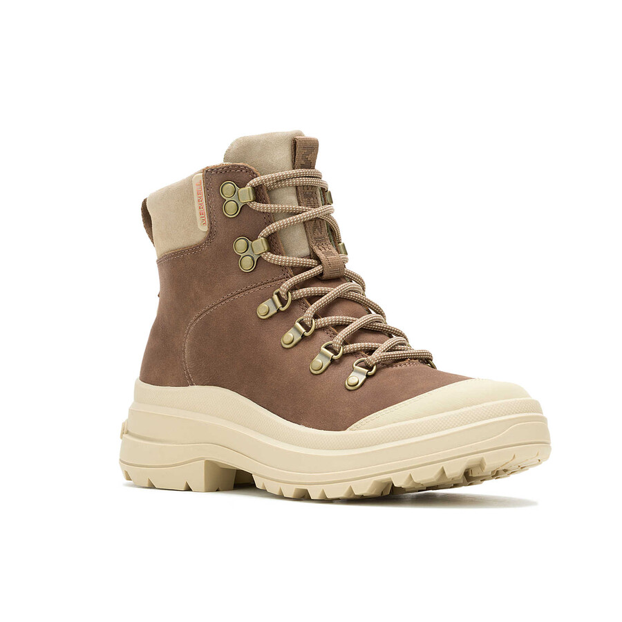 dames - harper lace zip waterdichte laarzen - khaki