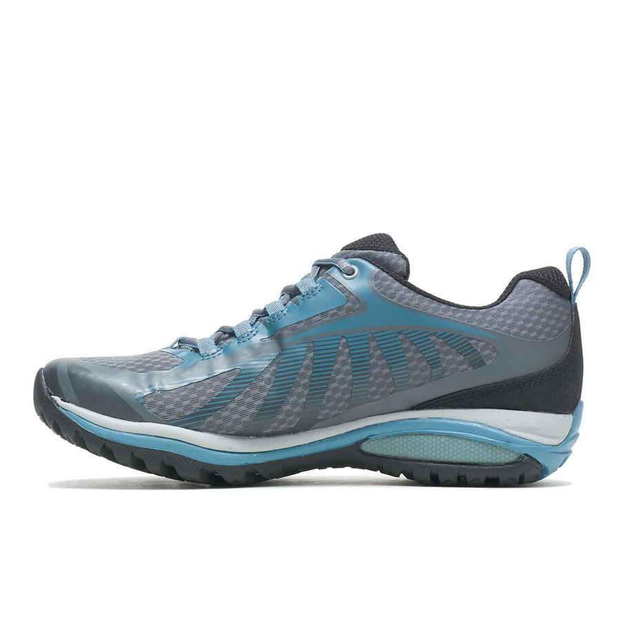 waterdichte wandelschoenen siren edge 3 voor dames in de kleur rockbluestone.