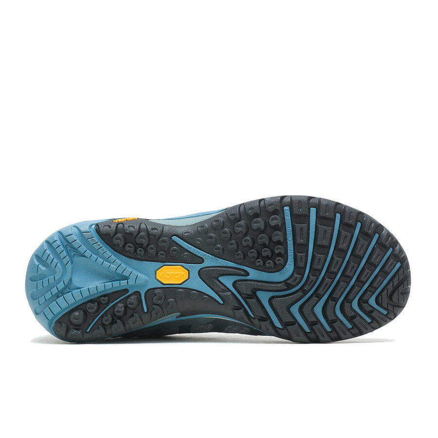 waterdichte wandelschoenen siren edge 3 voor dames in de kleur rockbluestone.