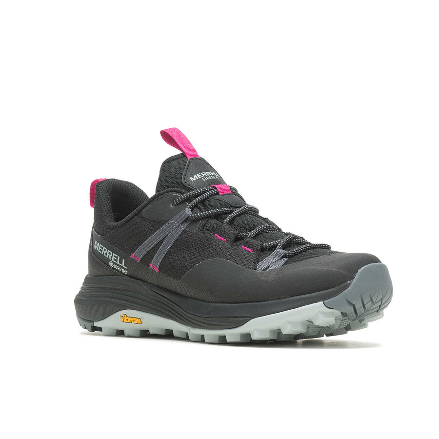 dames siren 4 gore-tex wandelschoenen zwart