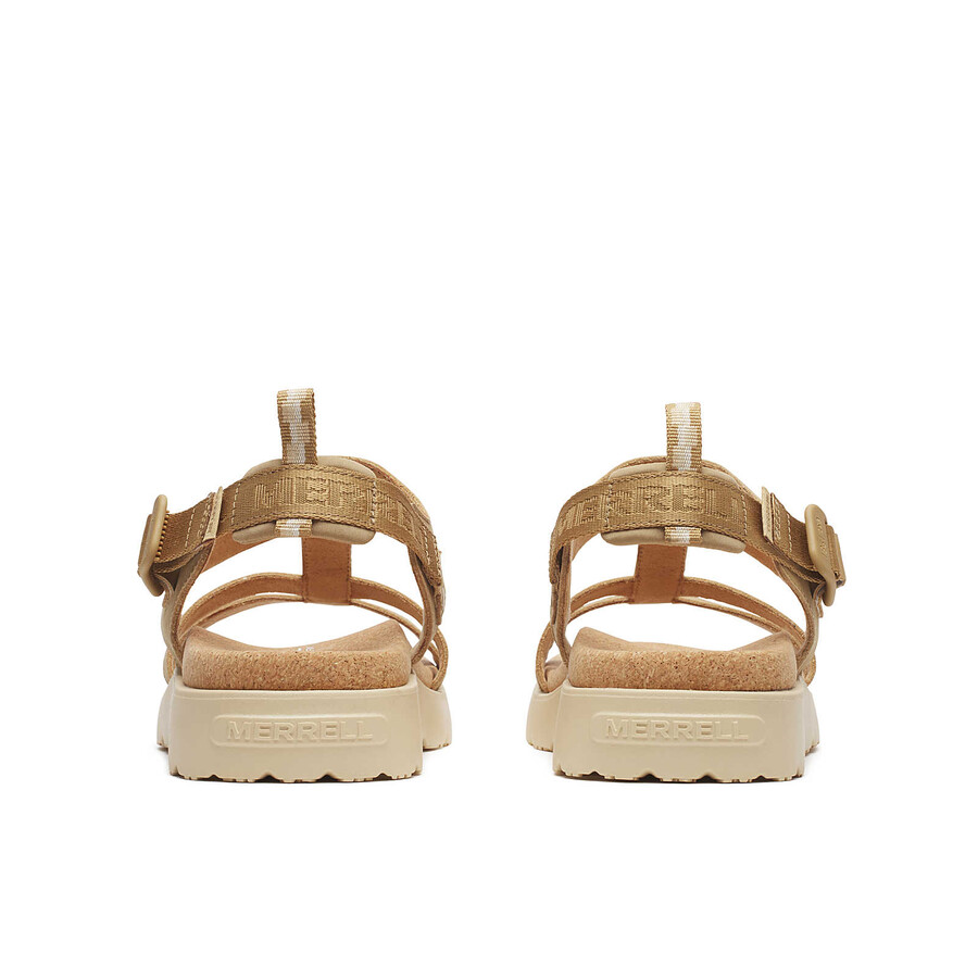 dames - fleur backstrap - sandalen beaver