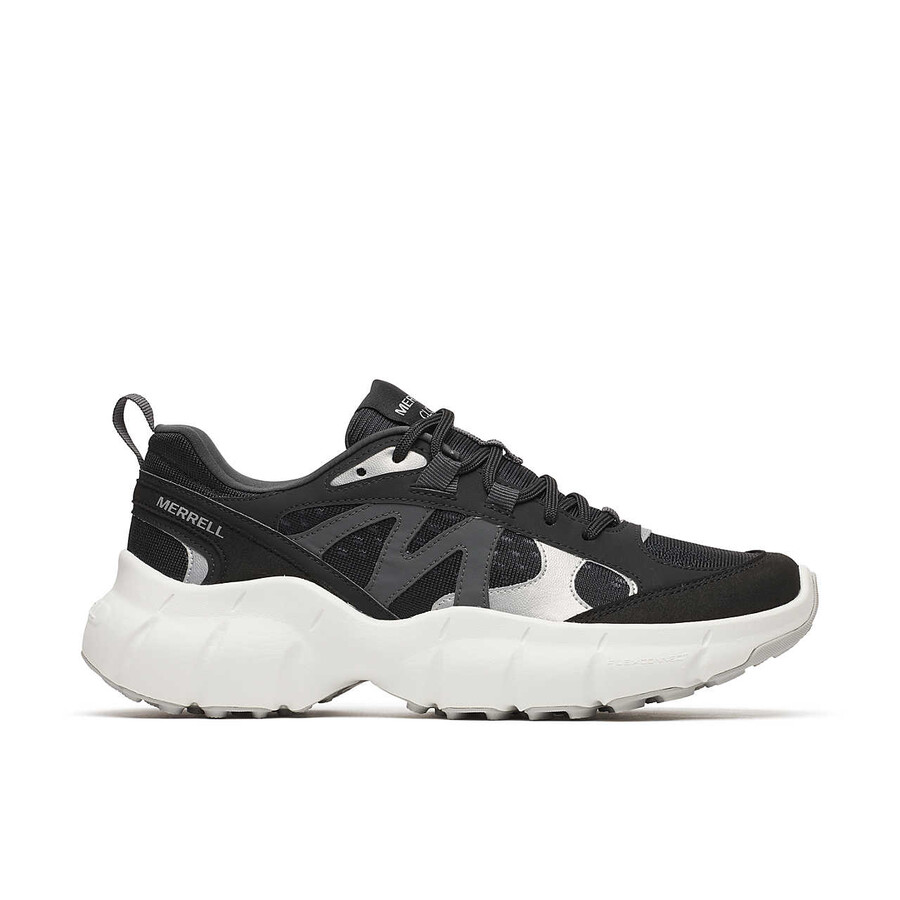 dames - clover tech sneaker - laag model zwartwit