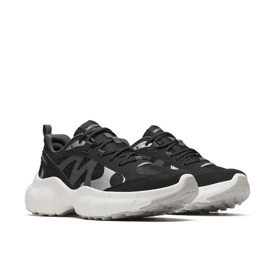 dames - clover tech sneaker - laag model zwartwit