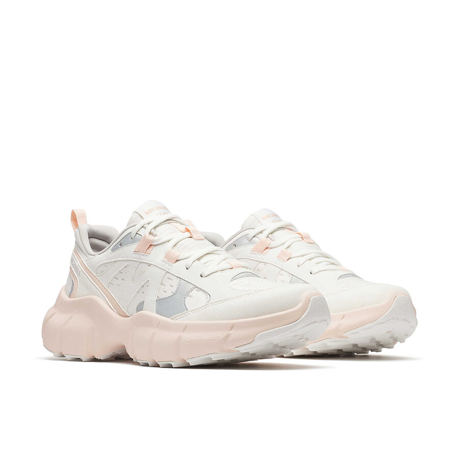 dames - clover tech sneaker - laag roze zout