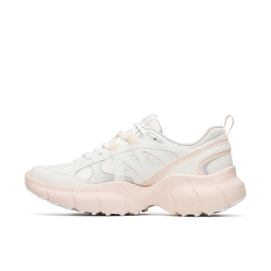 dames - clover tech sneaker - laag roze zout
