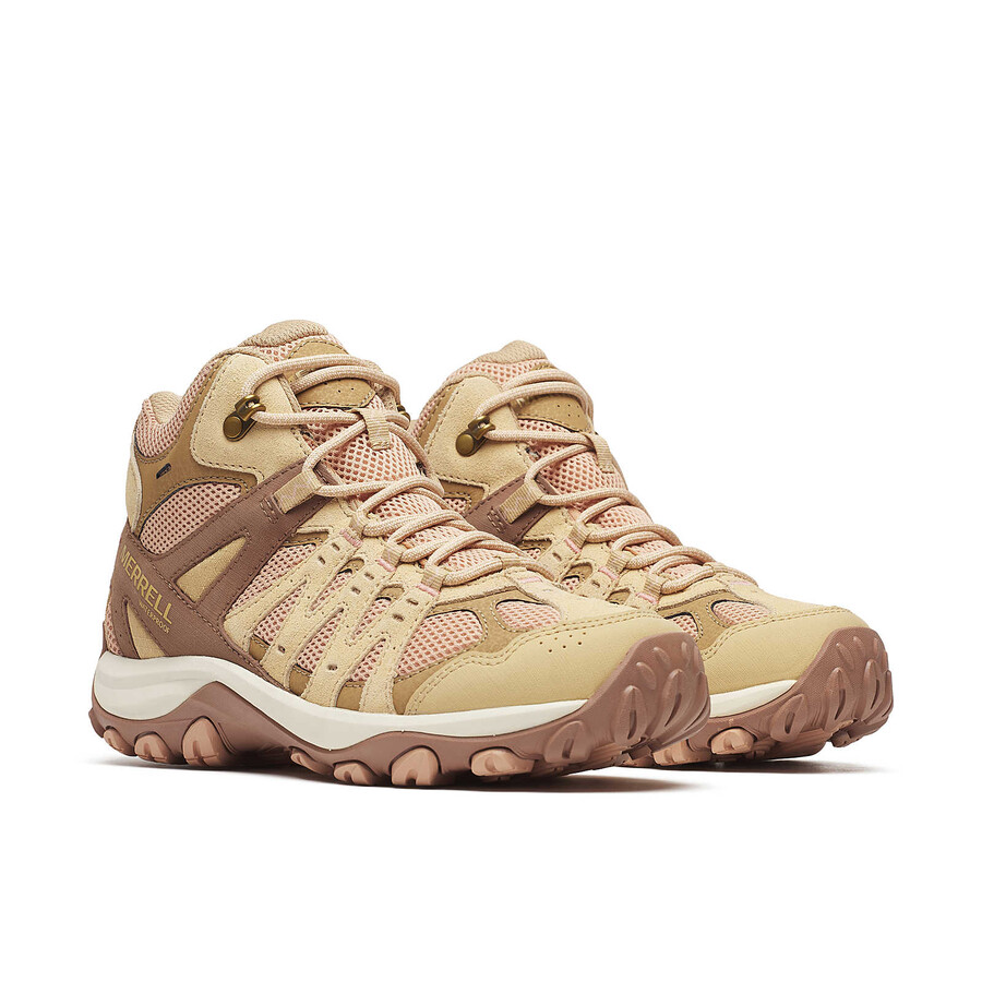 dames - accentor 3 mid waterproof - laarzen tan rose