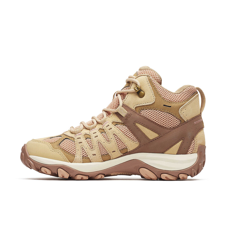 dames - accentor 3 mid waterproof - laarzen tan rose