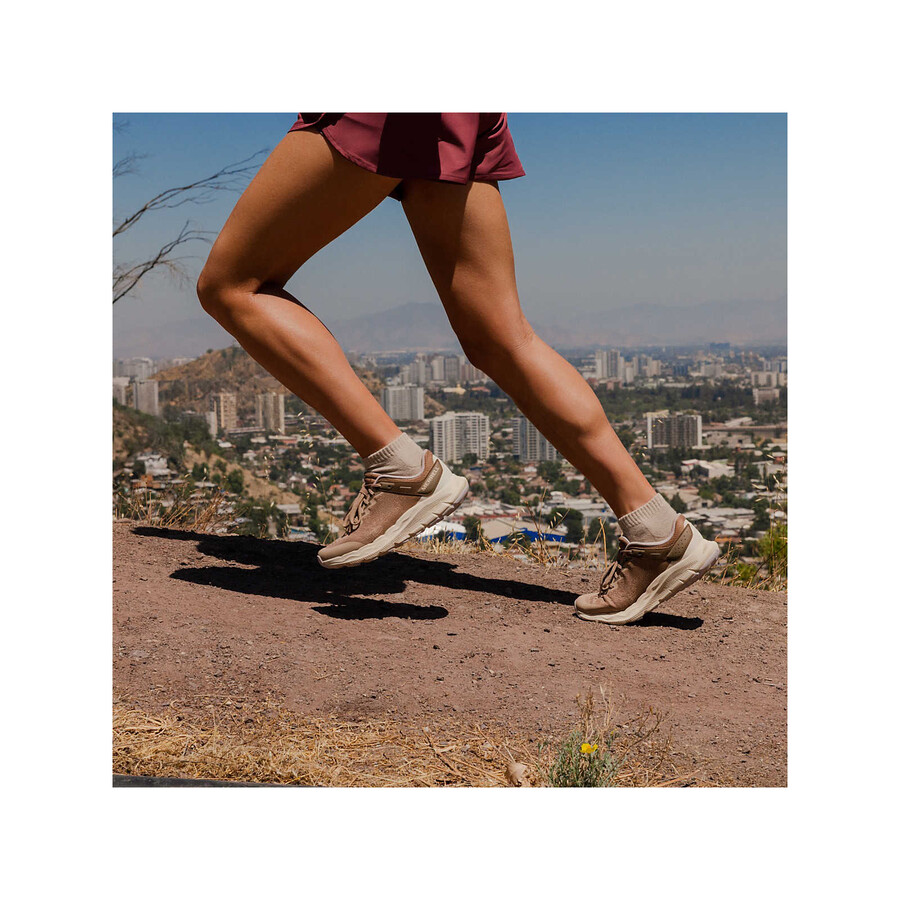 dames antora 4 waterdichte trail hardloopschoenen eggshell