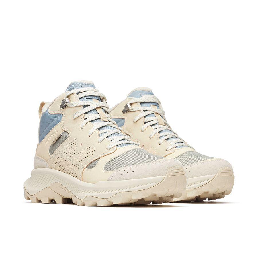 tempo sol mid waterdichte wandelschoenen voor dames met talkprint