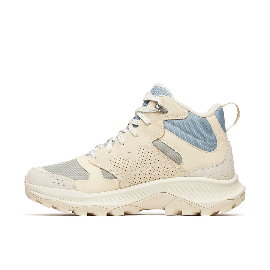tempo sol mid waterdichte wandelschoenen voor dames met talkprint
