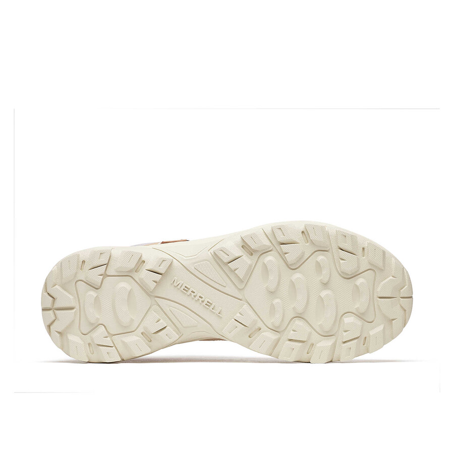 tempo sol mid waterdichte wandelschoenen voor dames in de kleur hazelnoot