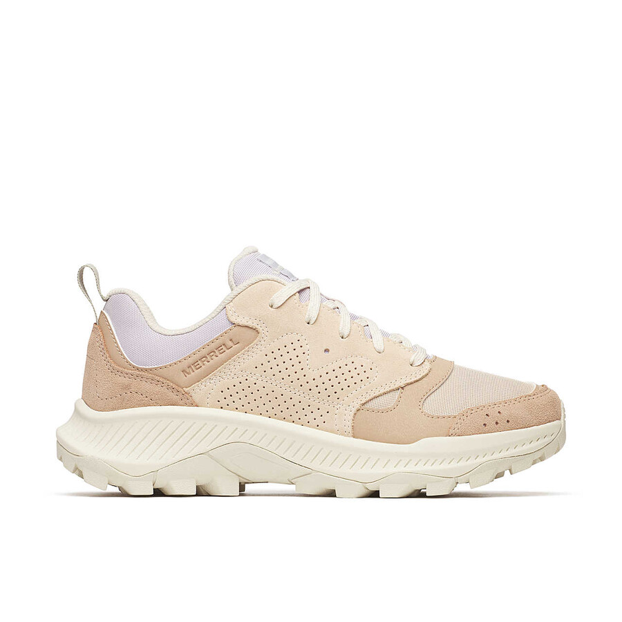 tempo sol wandelschoenen voor dames in de kleur hazelnoot