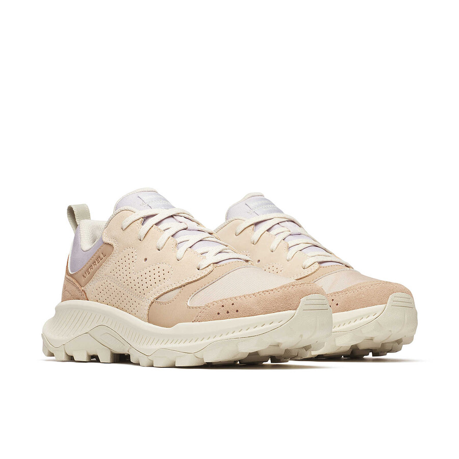 tempo sol wandelschoenen voor dames in de kleur hazelnoot