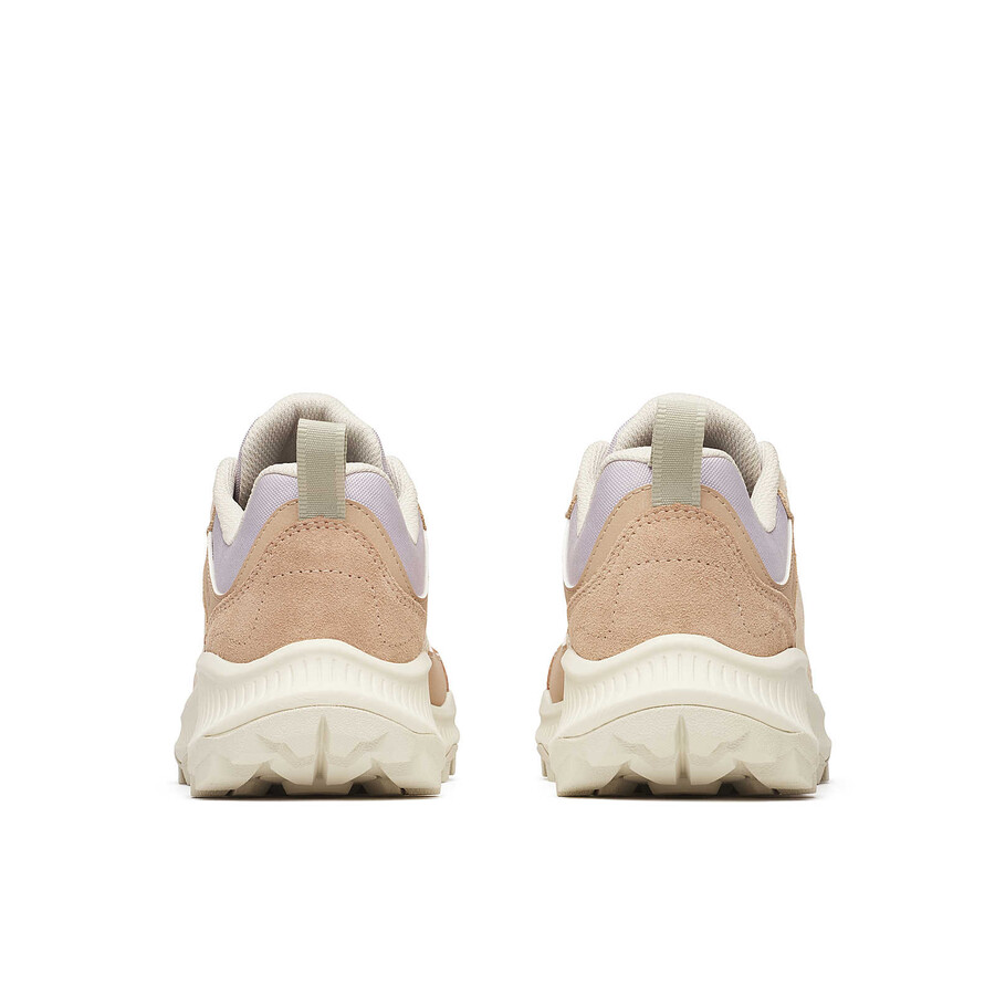 tempo sol wandelschoenen voor dames in de kleur hazelnoot