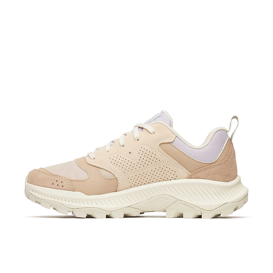 tempo sol wandelschoenen voor dames in de kleur hazelnoot