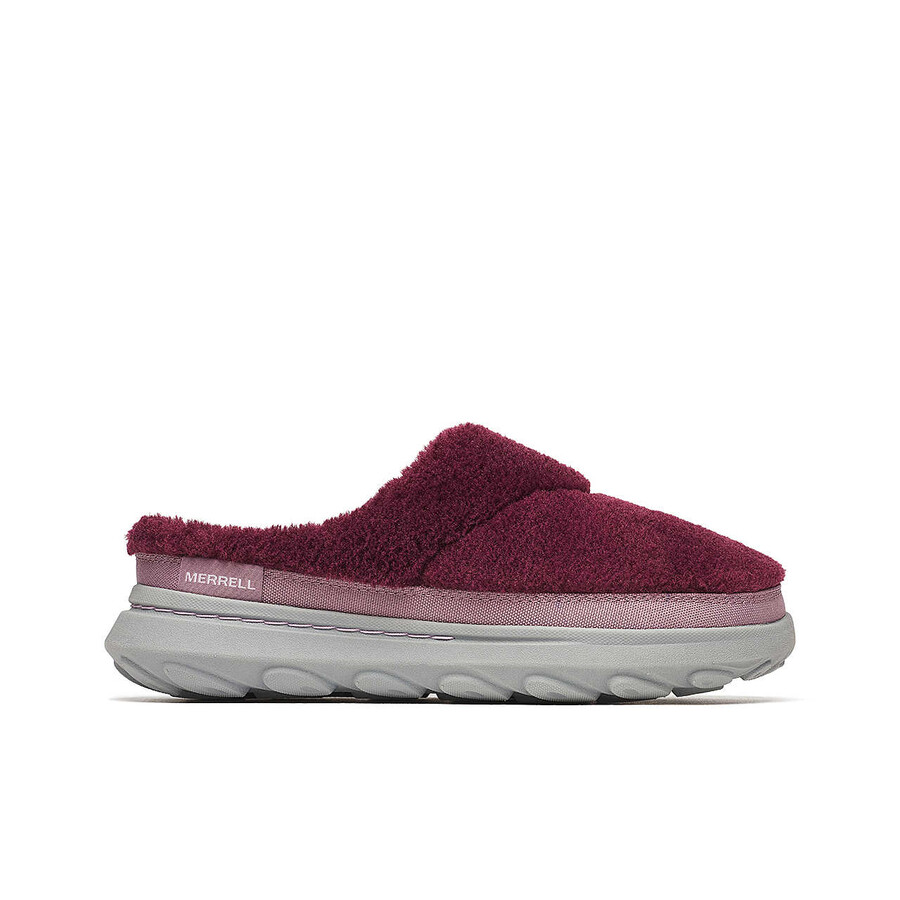 dames hut moc 2 slide cozy casual slip ons donkerkers