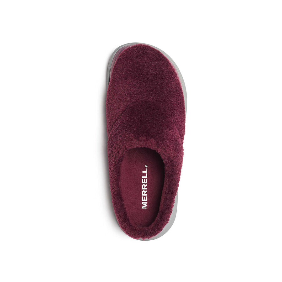 dames hut moc 2 slide cozy casual slip ons donkerkers