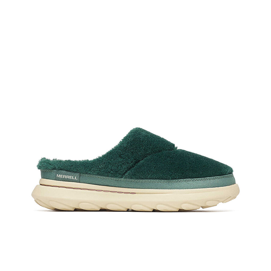 dames hut moc 2 slide cozy casual slip ons hunter