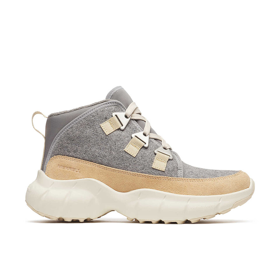 dames clover mid wool waterdichte casual laarzen latte