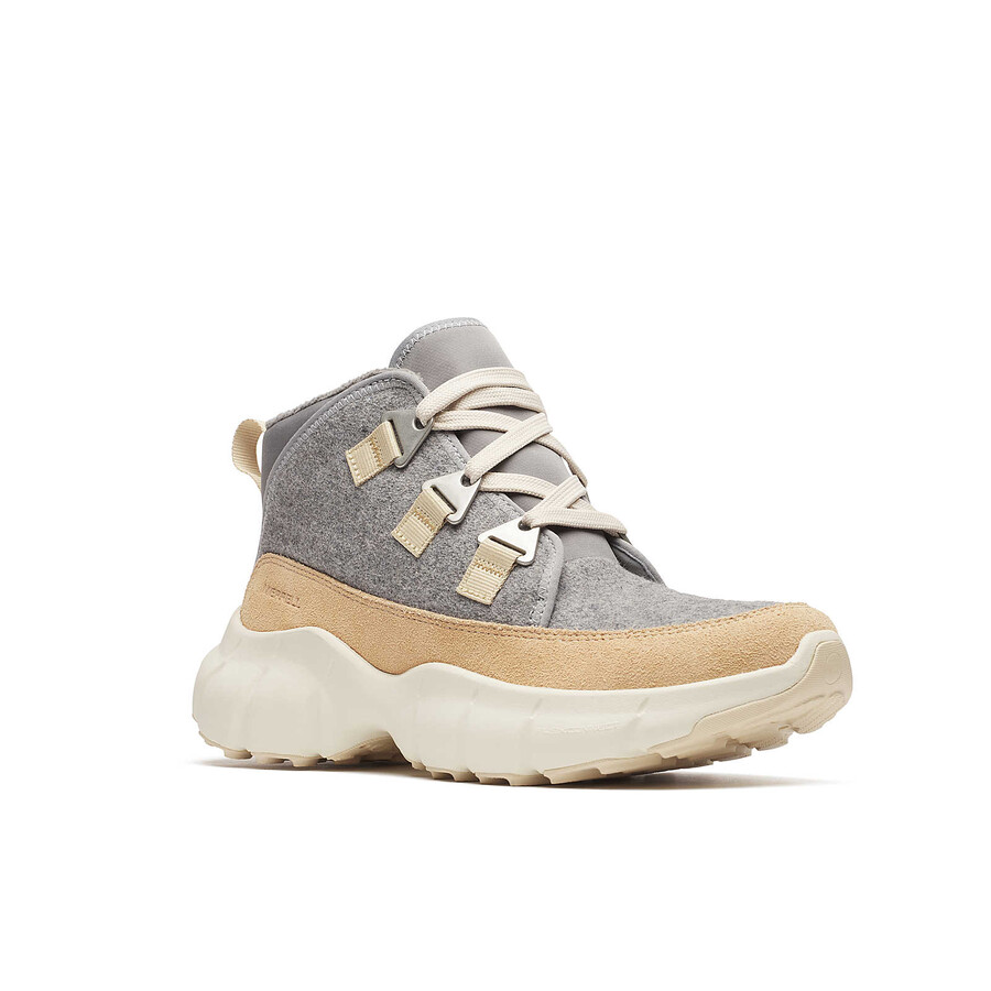dames clover mid wool waterdichte casual laarzen latte