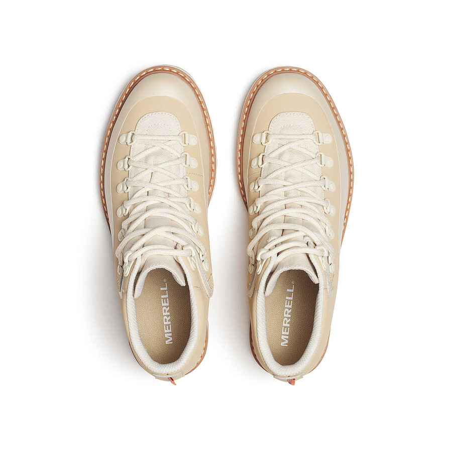 dames sugarloaf mid lace waterdichte casual laarzen latte