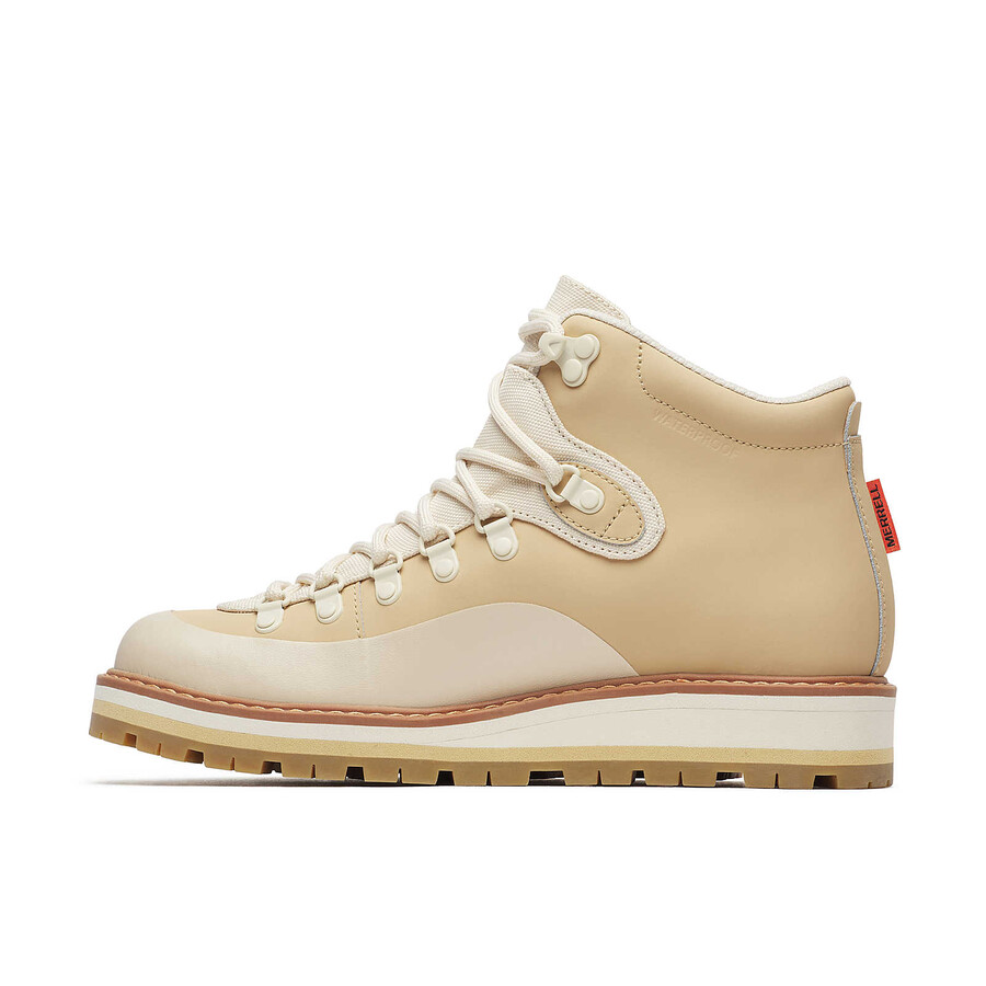 dames sugarloaf mid lace waterdichte casual laarzen latte