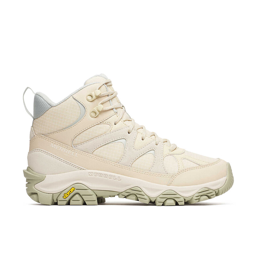 dames thermo snow grip mid waterdichte winterwandelschoenen eggshell