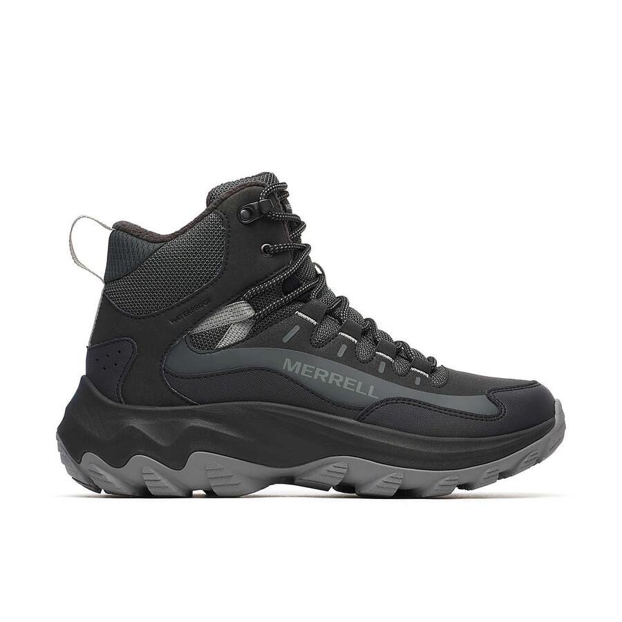 dames thermo chill 2 mid waterdichte winterwandelschoenen zwart