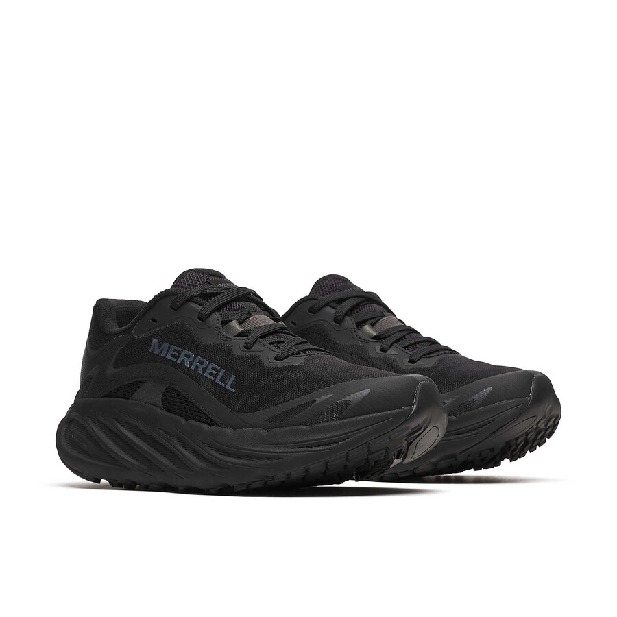 dames promorph trail running shoes met brede pasvorm zwart