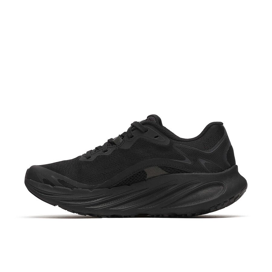 dames promorph trail running shoes met brede pasvorm zwart