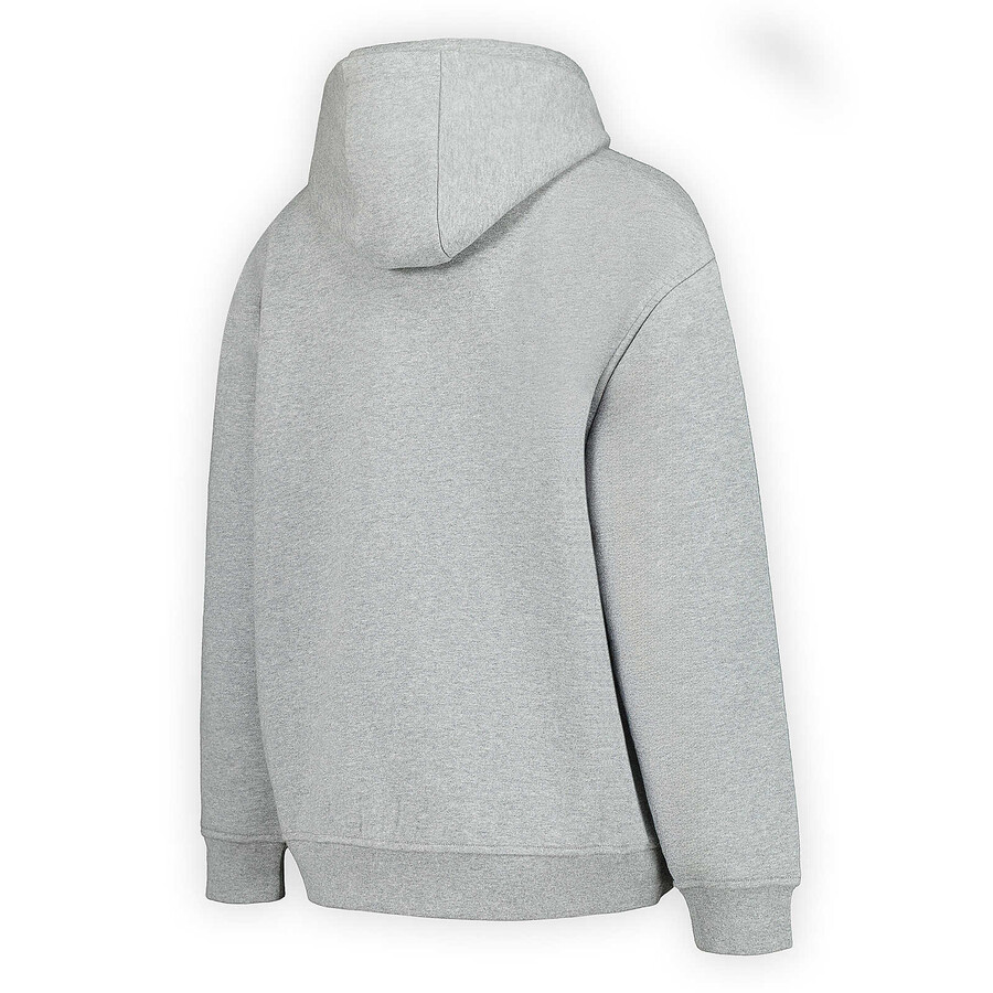 dames - relaxte hoodie - hoodies gemêleerd grijs