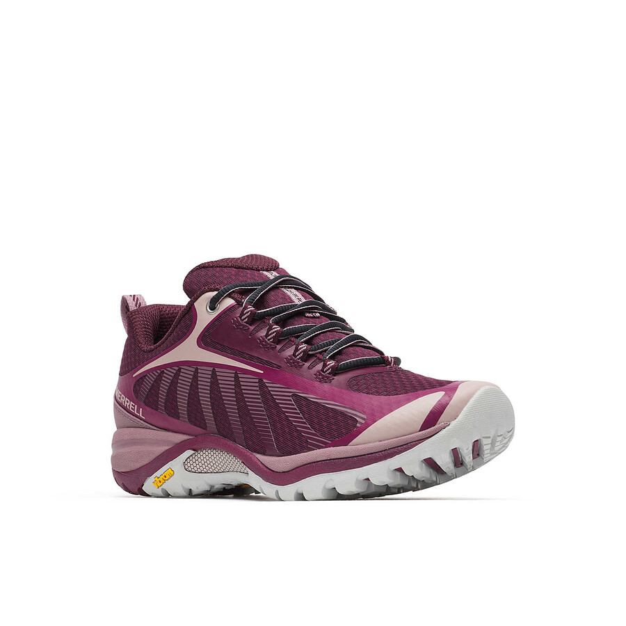 siren edge 3 dameswandelschoenen in lichtkersenkleur