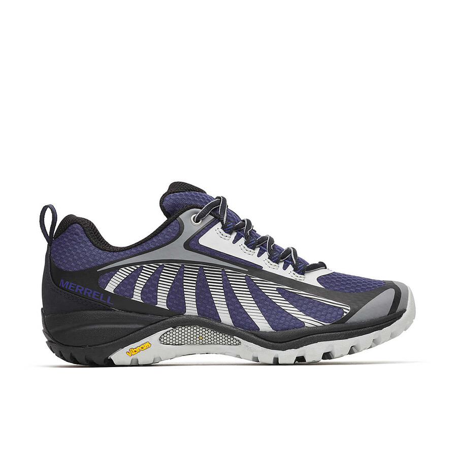siren edge 3 wandelschoenen voor dames zwartschaduw