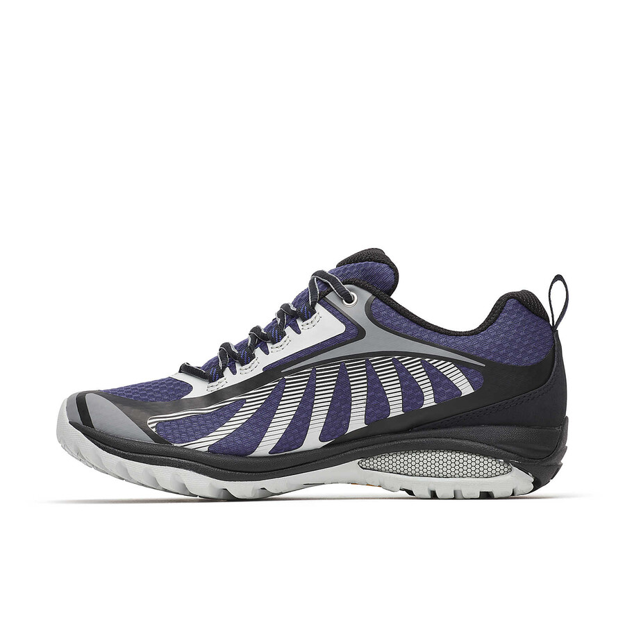 siren edge 3 wandelschoenen voor dames zwartschaduw