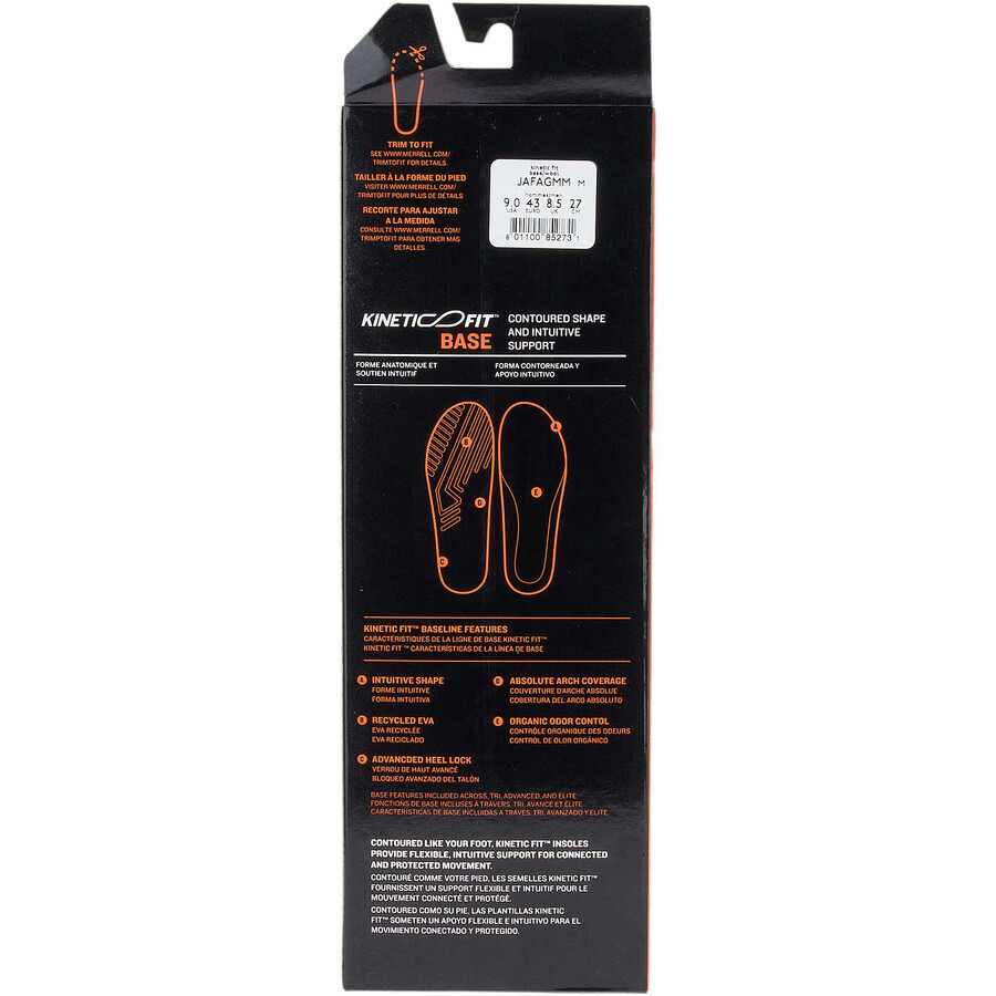 dames - kinetic fit base - inlegzolen van wol