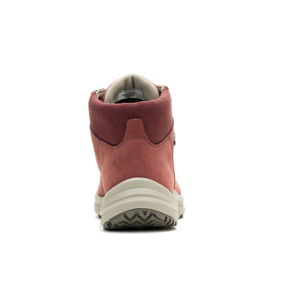 dames ontario mid waterdichte wandelschoenen raisin