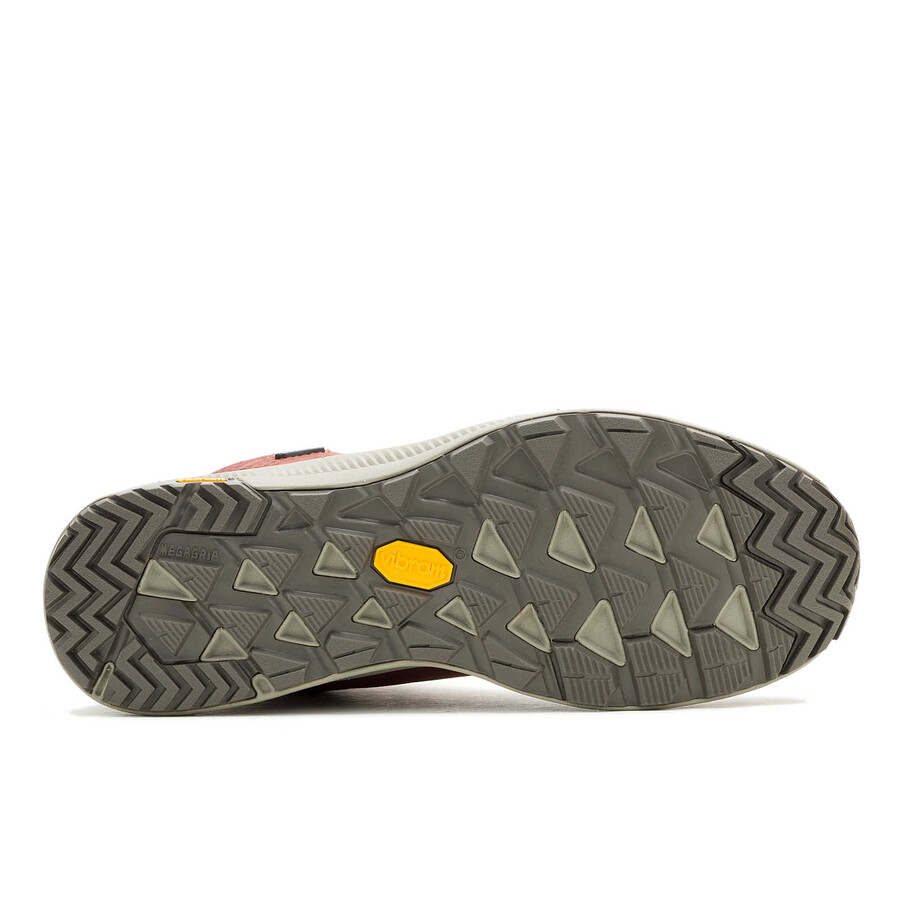 dames ontario mid waterdichte wandelschoenen raisin